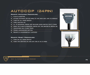 Arnés de lector de código OBD2 negro para Cat, probador de cierre centralizado de voltaje de 12-24V para coches, compatible con coche en español y ruso - Product Image 5