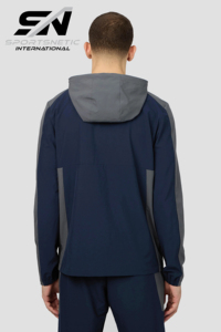 Chándal Deportivo Ligero de Nailon 100% Transpirable, de Producción en Fábrica, Talla Personalizada, Ajuste Atlético para Hombre, con Cordón Funcional y Bolsillos Completos - Product Image 3