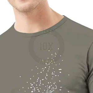 Meilleur matériau fait hommes strass t-shirts couleur unie hommes strass t-shirts légers hommes strass t-shirts - Product Image 5