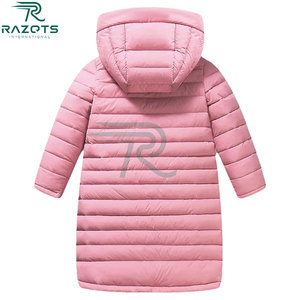 Veste matelassée longue à capuche respirante d'hiver de haute qualité Razorts, fermeture éclair, capuche amovible - Product Image 2