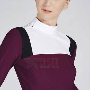OEM ODM Customized Waterproof Windproof Women's Equestrian <b>Horse</b> <b>Riding</b> Show Shirts Spandex/Polyester Professional Design - Product Image 5