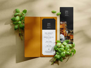 ฝาครอบเมนูหนังสังเคราะห์ PU เป็นมิตรกับสิ่งแวดล้อม - Product Image 5