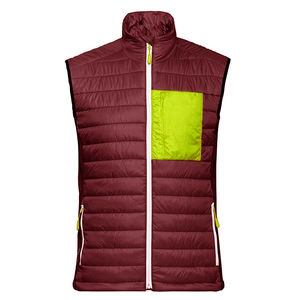 Gilet matelassé pour hommes résistant à l'eau alternatif vêtements d'extérieur compressibles poches zippées couche chaude - Product Image 3