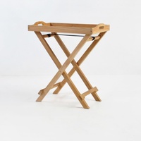 Table de service pliante en bois, faite à la main, vente en gros, banc pliant, fabricants et exportateurs
