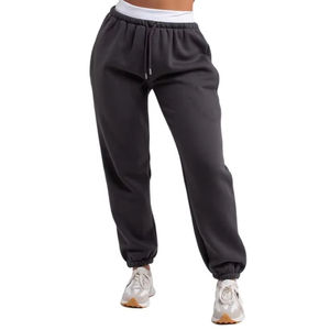 Top qualité course dames sweats à capuche couleur unie blanc femmes vers le bas épaule taille régulière coupe ample pour les filles vêtements survêtements - Product Image 3