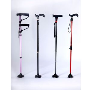 Bastón de Aleación de Aluminio Ajustable de 60-90 cm, Fácil de Ajustar - Product Image 1