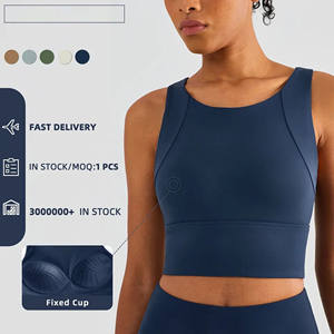 Sujetador deportivo de Yoga para mujer, sujetadores deportivos sexis a prueba de golpes en la espalda, transpirable, Fitness, correr, gimnasio, chaleco, Tops, ropa deportiva - Product Image 3