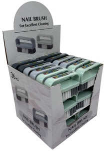 Multifunctional Portable Nail Cleaning <b>Brush</b> Durable Plastic Handle Nylon Bristles Eco-Friendly High Quality for <b>Dust</b> Removal - Product Image 6