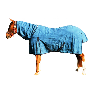 Meilleure vente de tapis de cheval équestre couverture en toile imperméable et respirante avec logo personnalisé pour l'équitation - Product Image 5