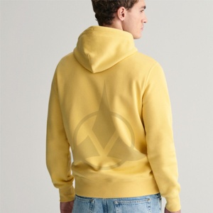 100% coton biologique sweats à capuche pour hommes surdimensionné polaire teint uni pour l'hiver matériau écologique taux de gros - Product Image 4