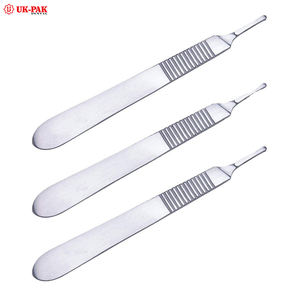 Venta caliente Nuevo bisturí quirúrgico de seguridad Cuchillo manual con mangos de acero y acero inoxidable disponible en precio al por mayor - Product Image 2