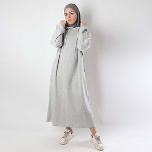 Custom Women s Customizable Long Sleeve Islamic Clothing Wholesale Maxi Muslim Hoodie Sweatshirt - Product Image 3