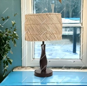 Osier fait à la main bambou classique moderne rotin suspension Boho tissé rotin abat-jour Restaurant Bar chambre étude maison de thé - Product Image 1