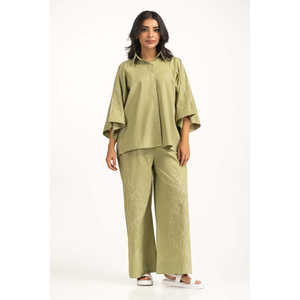 เสื้อฤดูร้อนลำลองคอจีน WM-COD-SS25-330T ระบายอากาศได้ดี สวมใส่สบาย ทรงปกติ - Product Image 6