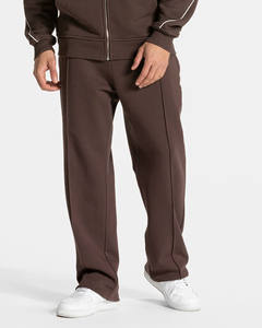 Chándal de calle con capucha Stacked Flare con bordado desgastado 100% algodón pesado Unisex adulto Sweatsuit - Product Image 6