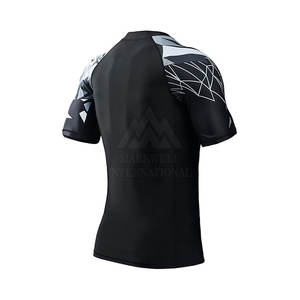 Breathable Gym Wear <b>Men</b> <b>Rash</b> <b>Guard</b> Custom Logo Design Top Quality Style MMA <b>Rash</b> <b>Guard</b> For Sale - Product Image 3