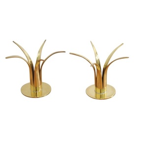 Christmas Metal Candle Stand Home Decoration Antique <b>Candlestick</b> <b>Holders</b> <b>Brass</b> Metal Candle <b>Holder</b> Best Polished - Product Image 2