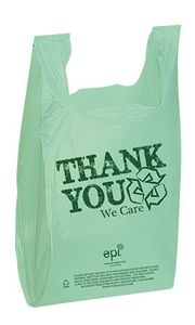 Sacs en plastique biodégradables pour t-shirts 100%, transport de sacs en plastique pour t-shirts HDPE/IDPE personnalisés et respectueux de l'environnement - Product Image 5