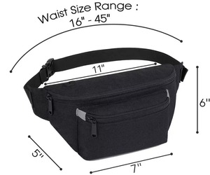 Nuevo estilo Venta caliente fanny bolsa paquetes de la cintura de las mujeres bolsos/Cruz cuerpo bolsas por maximizar desgaste - Product Image 4