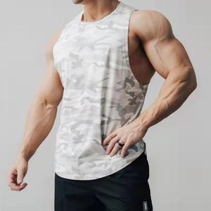 Débardeurs pour hommes en vrac respirant sans manches musculation col rond débardeur de sport à séchage rapide pour hommes - Product Image 1