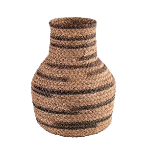 Seagrass Round Flower <b>Vase</b> Made in Vietnam Ecofriendly material for home decor and tableware decoration Wholesale - Product Image 1