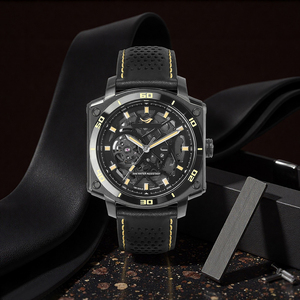 Reloj Deportivo de Lujo con Correa de Caucho para Hombre, Reloj de Acero Inoxidable 316, Modelo BLH982, Relojes de Pulsera Mecánicos, OEM ODM - Product Image 3