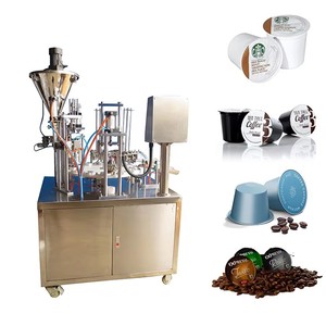 Máquina de Envasado de Cápsulas de Café, Línea de Llenado y Sellado de Polvo y Líquido para Cápsulas K con Sistema de Llenado Multimaterial - Product Image 1
