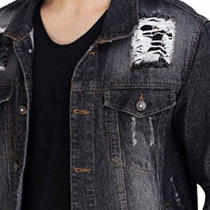 Vestes en jean pour hommes de qualité supérieure fabriquées au Pakistan, design personnalisé, vente en gros de vestes en jean pour hommes - Product Image 5