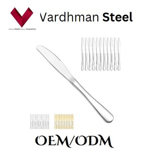 2025 artículos más vendidos cuchillo de mantequilla de acero inoxidable, esparcidor de acero inoxidable, cuchillo para esparcir mantequilla, cuchillo de mesa de acero - Product Image 5