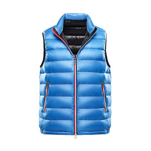 Logo personnalisé OEM gilet sans manches à capuche bulle doudoune veste gilets chaud hiver hommes gilet pour hommes respirant et durable - Product Image 5