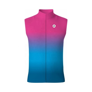 Camiseta de ciclismo transpirable sin mangas de verano OEM más vendida personalizable a prueba de viento de talla grande estampado ecológico de secado rápido - Product Image 1