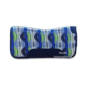 Almohadilla de sillín occidental al por mayor, fieltro Jacquard para montar a caballo, lana rellena de forro de tela, venta al por mayor, accesorios para caballos - Product Image 5