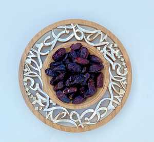 Style arabe de luxe Eid Ramadan cadeaux Acacia bois mère de perle incrustation plateau Ramadan de haute qualité dernière gravure sur bois plateau vadrouille - Product Image 6