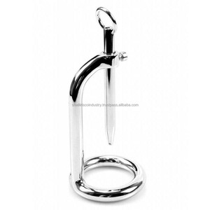 Venta al por mayor dispositivos de castidad masculina jaula de pene de acero inoxidable con bloqueo de pene BDSM Bondage juguetes sexuales para Gay fabricado ByDick - Product Image 2