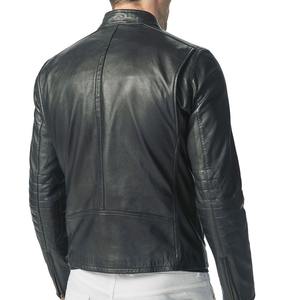 Chaqueta de Cuero y Lona con Cuello Alto para Hombre, Más Vendida, con Logotipo Frontal, Capucha, Colores Personalizados, Impermeable, Resistente al Viento, para Primavera - Product Image 5