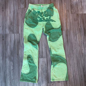 Conjunto de Sudadera con Capucha y Pantalones Deportivos de Estilo Patchwork Personalizado para Hombre, Estilo Urbano y Moderno, 2025 - Product Image 4