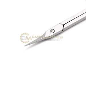 Herramienta de belleza personalizada de alta calidad más vendida, tijeras de manicura de cutícula recta de acero inoxidable para el cuidado de las uñas, directo de fábrica - Product Image 4