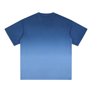 Camiseta de Gran Tamaño para Hombre, Estilo Hip Hop, 100% Algodón, Lavado Ácido, Cuello Redondo, Estilo Vintage - Product Image 1