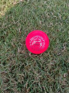 Nouveau Style Kookabura 156g balles de Cricket cousues à la machine balle en cuir rose balle de Match de Cricket - Product Image 6