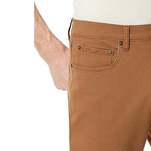 Pantalones de Lona Vaquera para Hombre, Estilo Urbano, Colores Personalizados, Corte Regular, Cintura Media, Pierna Recta, Transpirables, Ajustables, Estilo Deportivo - Product Image 3