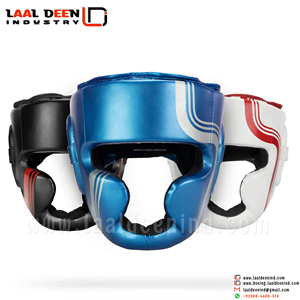 Livraison gratuite protège-tête en cuir protège-tête de boxe prix de gros rose de qualité supérieure en cuir véritable gagnant boxe sparring - Product Image 6