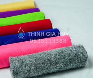 Poinçon à aiguille de haute qualité 100% Non tissé tissu Polyester coloré feutre avec 3mm d'épaisseur à vendre - Product Image 2