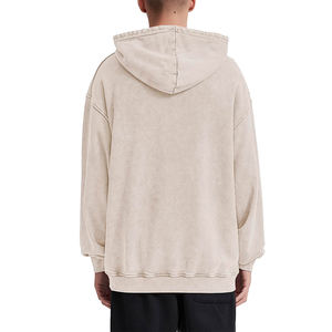 Sudadera Unisex de Corte Regular con Capucha, Personalizable con Logotipo, al por Mayor, Chándal Casual para Hombre, con Capucha Sólida en Relieve, Invierno 2026 - Product Image 4