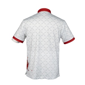 Chemise de golf décontractée pour homme de qualité supérieure, à manches courtes, séchage rapide, fabriquée au Vietnam, impression numérique personnalisée, coton/fibre de bambou - Product Image 2