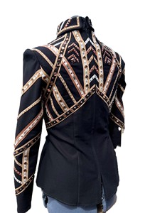 Meilleur Prix Premium Western Showmanship veste d'équitation noire nouveau Design - Product Image 6