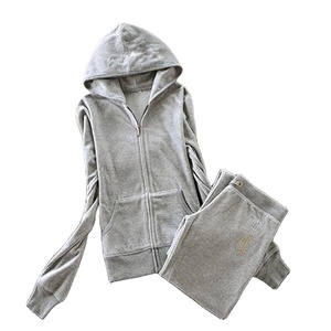 Custom Sweatsuit Sportswear Jogger Sweatsuits for Women Sets Men's Casual Unisex <b>Tracksuit</b> Track Suits Print Logo - Product Image 2