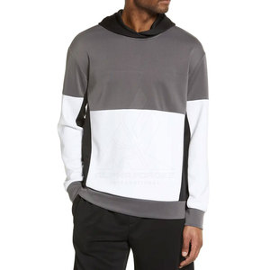 Sweat-shirt à capuche uni en coton 100% poids lourd avec logo personnalisé, sweat-shirt streetwear surdimensionné, sweat-shirt uni pour hommes - Product Image 1