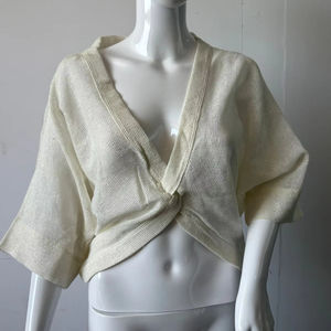 เสื้อพิมพ์ลายดอกไม้สไตล์วินเทจเสื้อแขนบานคอจีนระบายอากาศได้ดีตกแต่งด้วยการปัก - Product Image 1