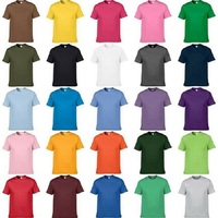 T-shirt pour homme en coton 100% - Taille plus - Motif lettres - Impression personnalisée - Confortable - Durable - Respirant - Anti-boulochage - Séchage rapide