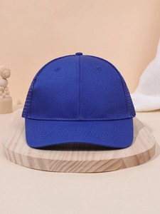 หมวกเบสบอลสำหรับเด็ก1ชิ้นหมวกเบสบอลหกชิ้นสำหรับฤดูใบไม้ผลิและฤดูร้อนตาข่ายระบายอากาศได้ดีหมวกบังแดดและตุ่นปากเป็ด - Product Image 6